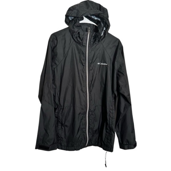 Columbia Men's Black Raincoat - Picture 1 of 10